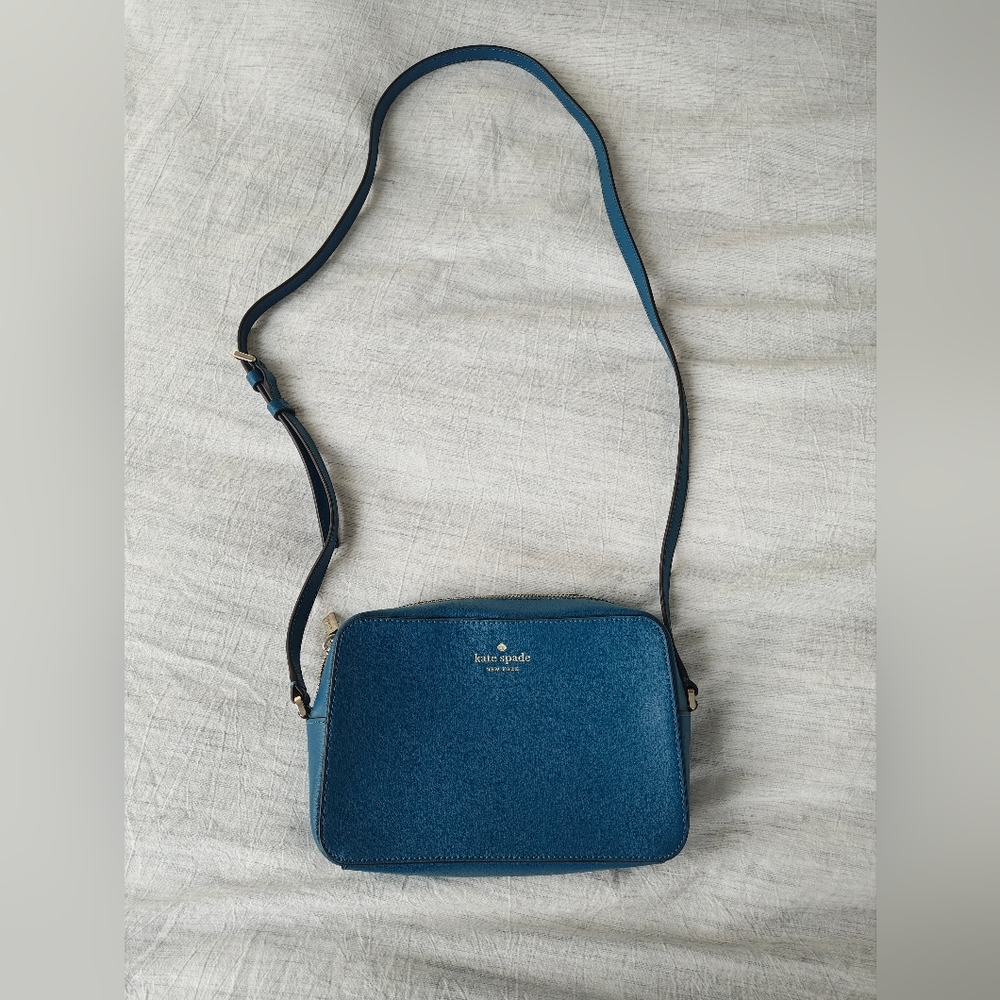 Kate Spade Teal Crossbody Bag - Picture 2 of 3